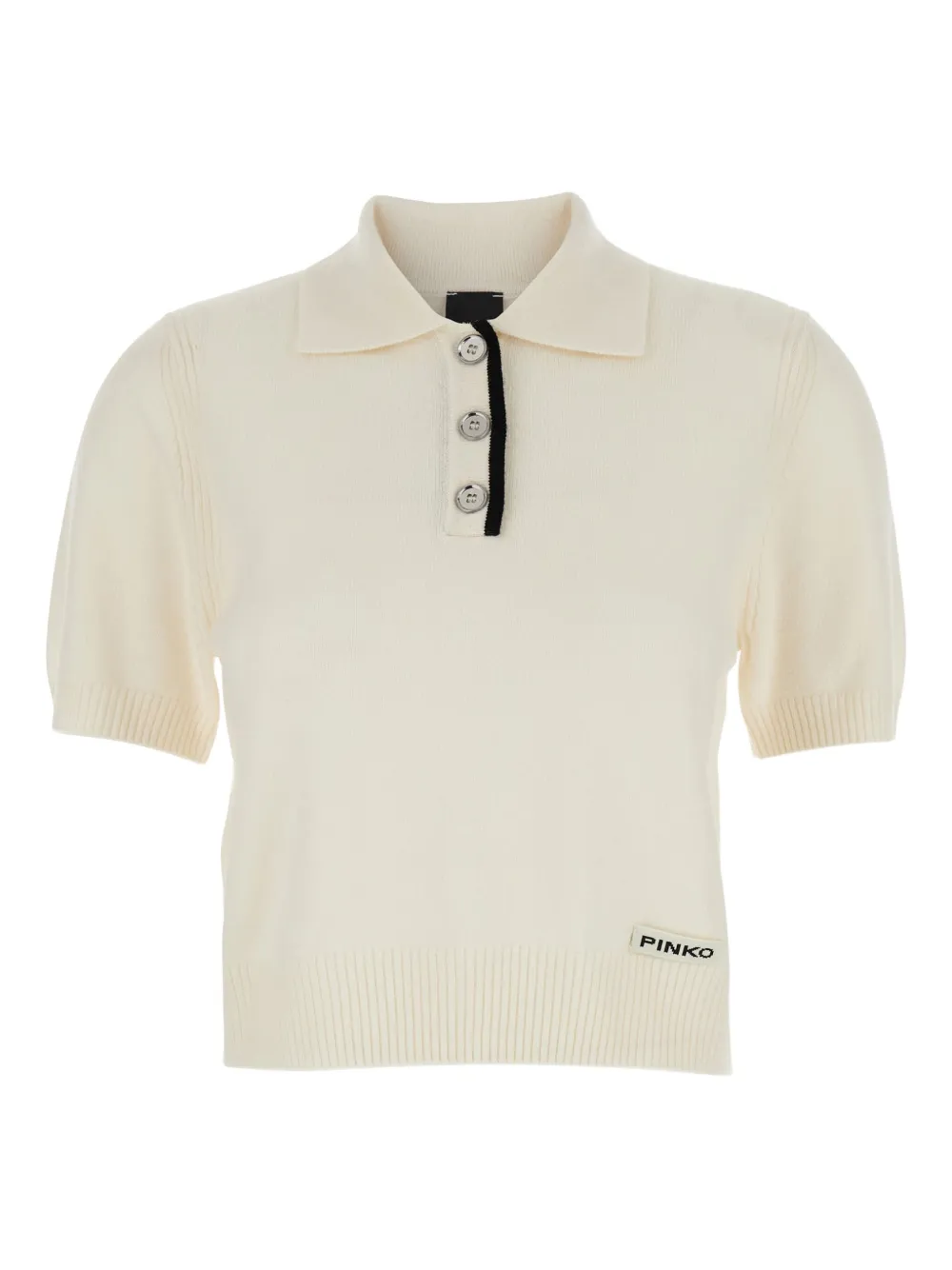 PINKO short-sleeve polo shirt | White | Image 1