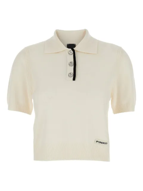PINKO short-sleeve polo shirt