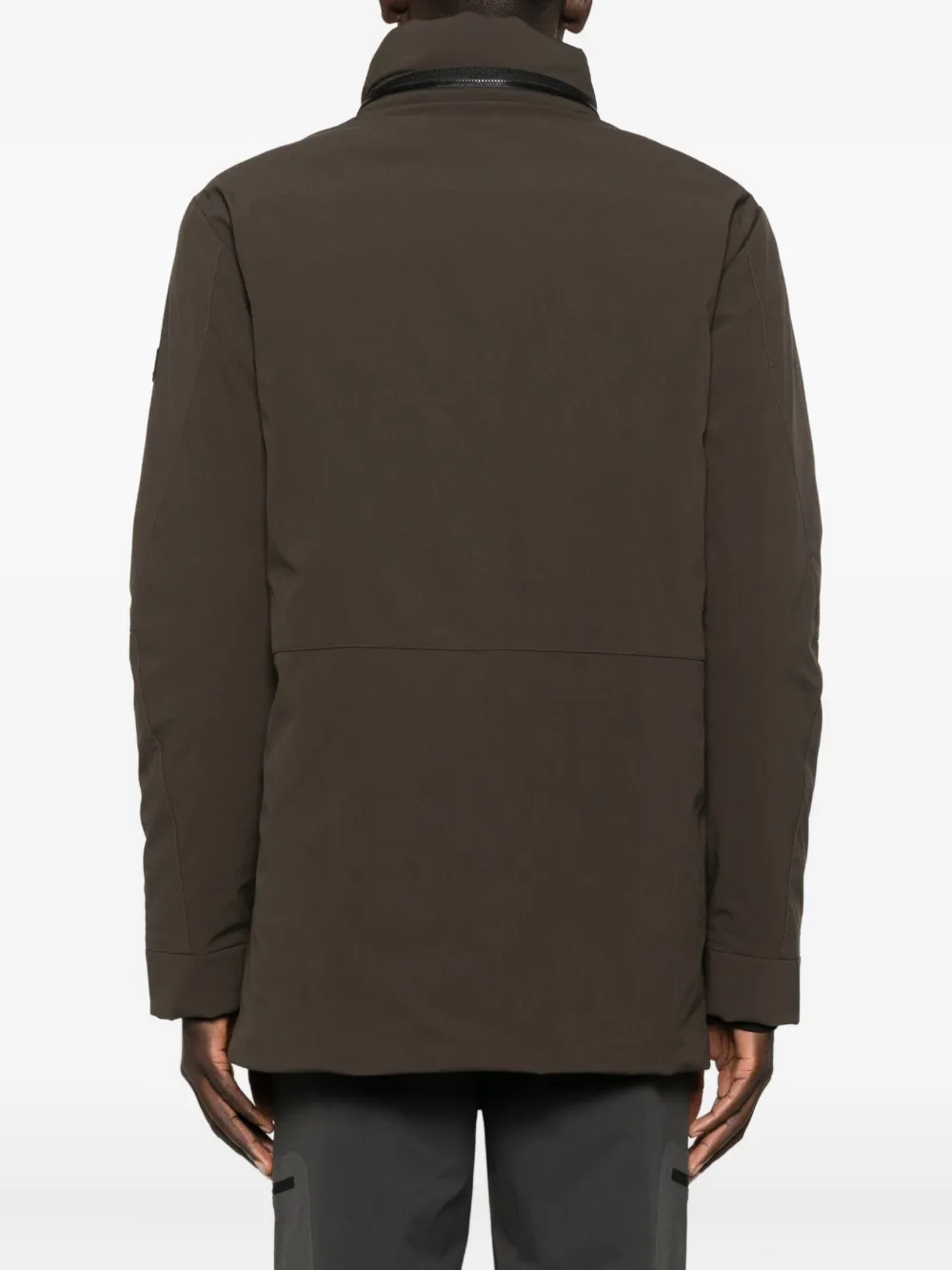Peuterey Zip-up Jacket In Brown