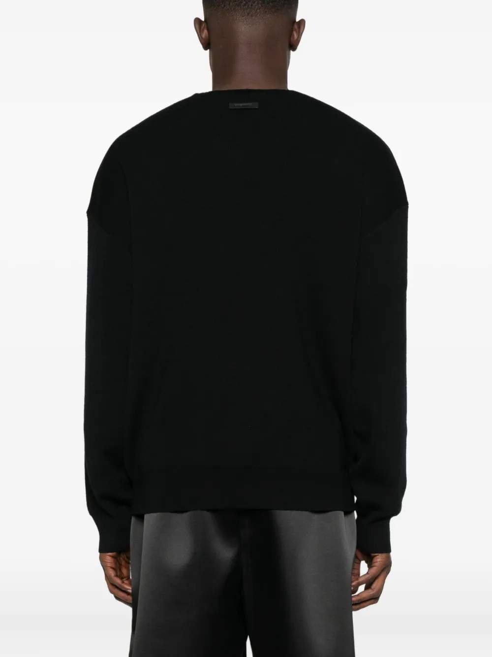 FEAR OF GOD ESSENTIALS Sweater met ronde hals Zwart