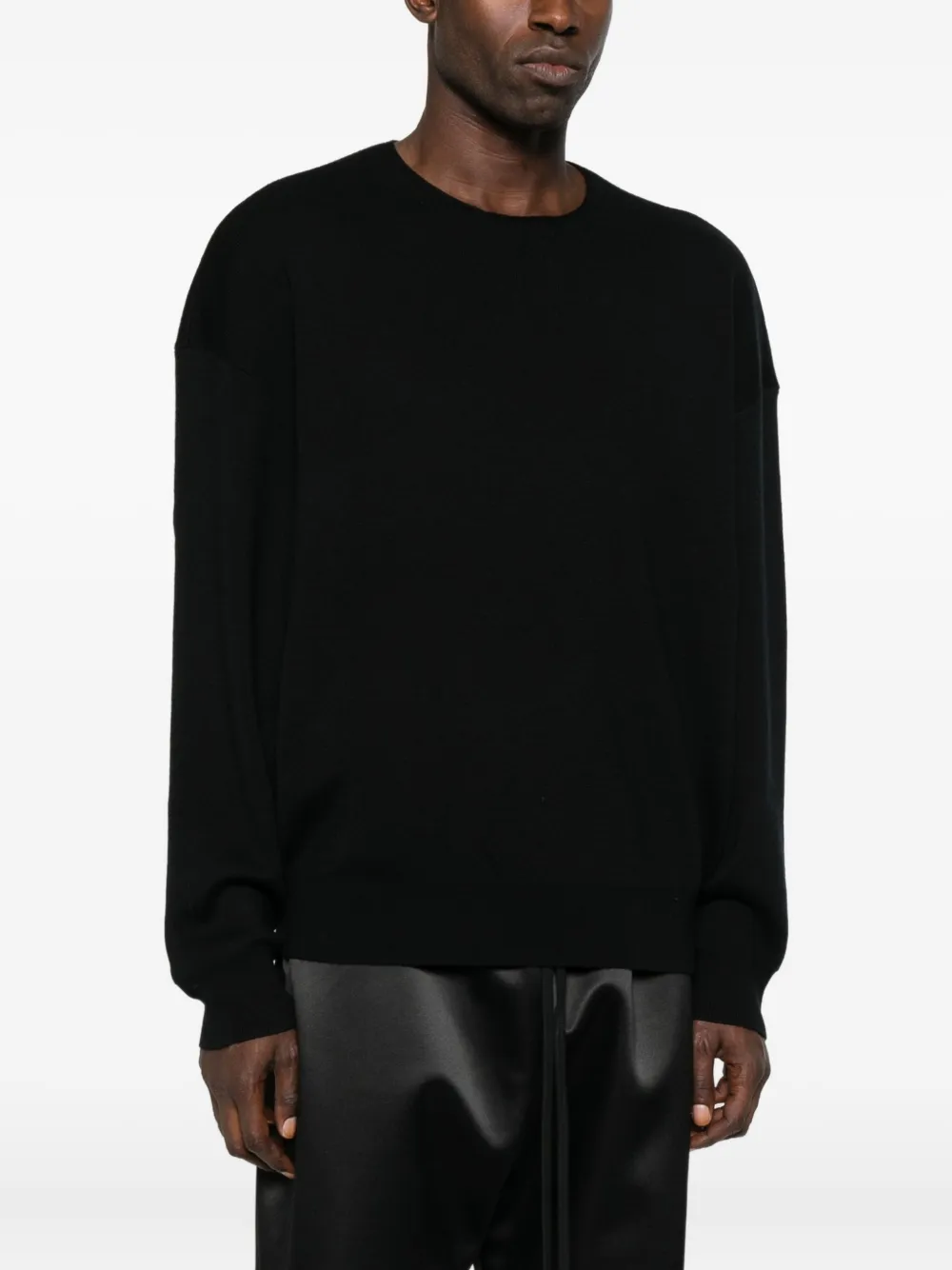 FEAR OF GOD ESSENTIALS Sweater met ronde hals Zwart