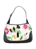 Gucci Pre-Owned 2000-2015 Printed Canvas Floral Jackie shoulder bag - White