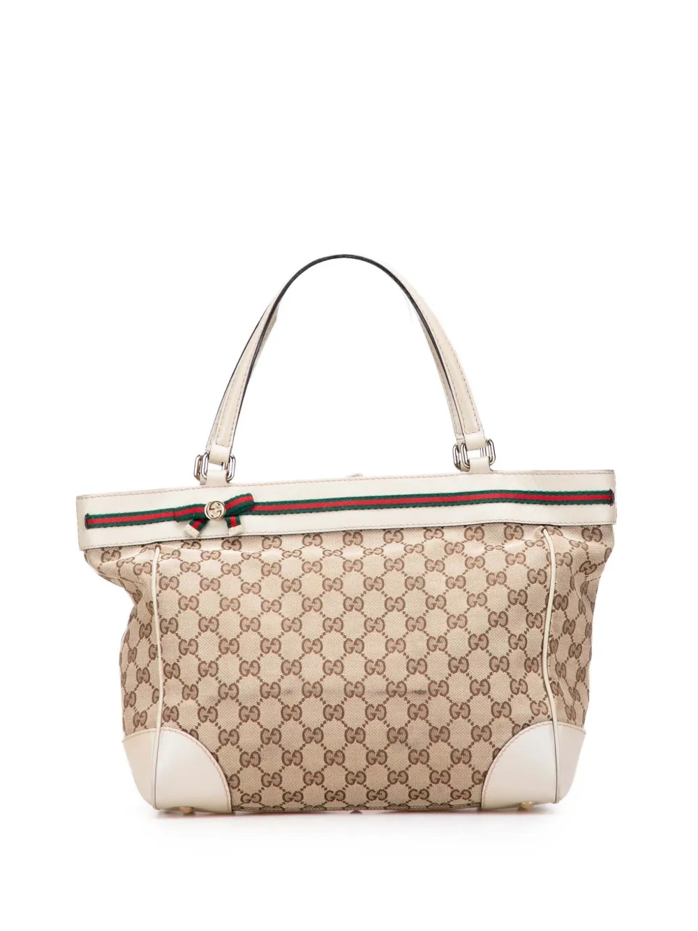 Gucci Pre-Owned 2016-2025 GGキャンバス メイフェア ハンドバッグ - ブラウン Gucci Pre-Owned 2016-2025 GGキャンバス メイフェア ハンドバッグ - ブラウン