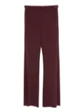 IMPERIAL pocket-detail flared trousers
