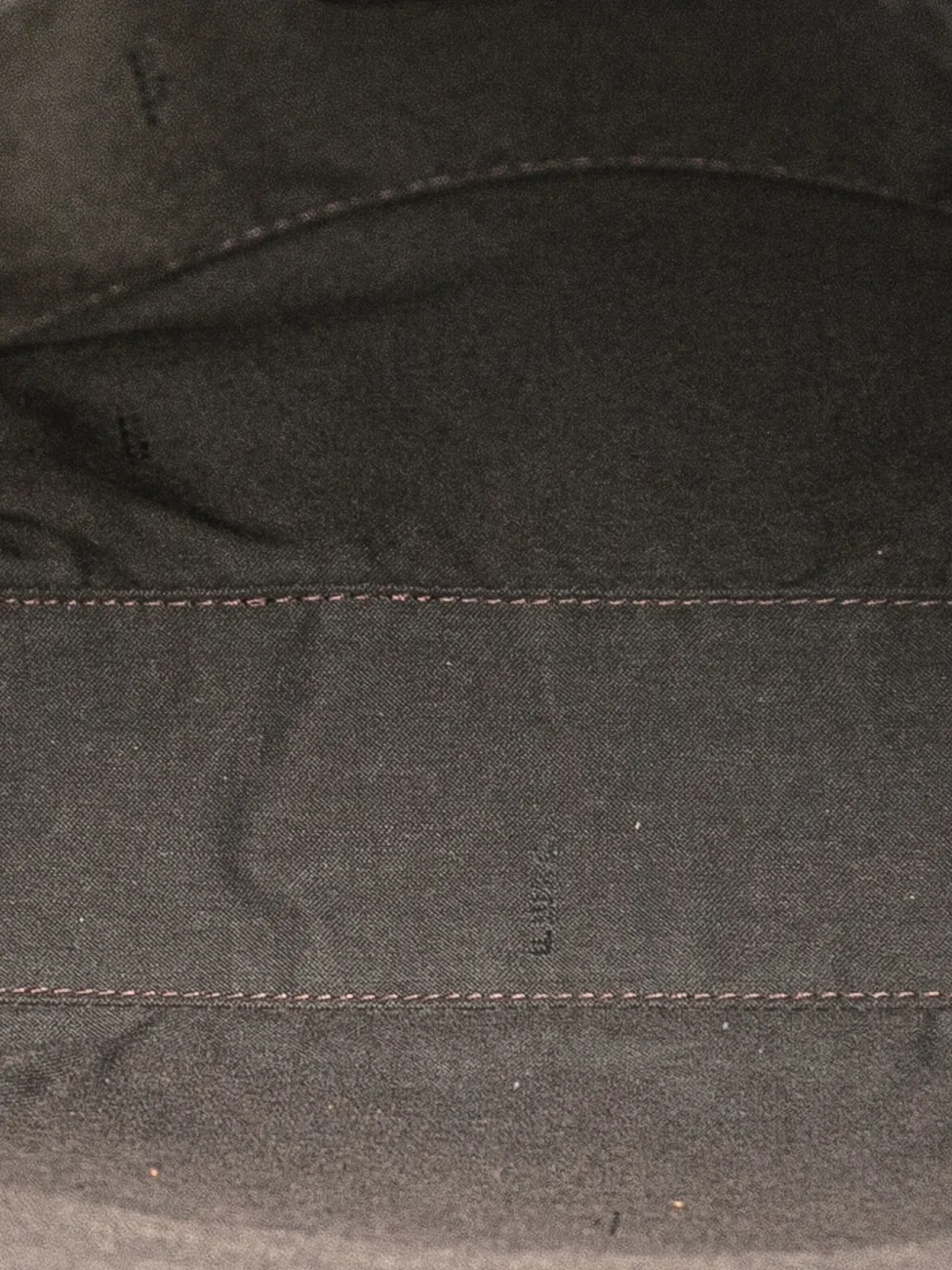 Pre-owned Fendi 2000-2010 Zucchino Canvas Chef Front Pocket Shopping Tote Bag In Brown