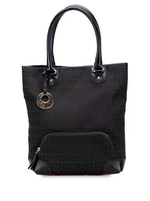 Fendi Pre-Owned tote Zucchino Canvas Chef Front Pocket 2000-2010