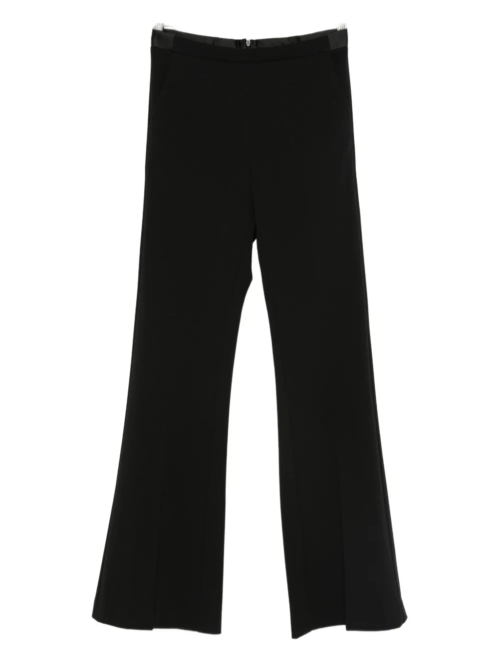 IMPERIAL flared-hem trousers - Nero