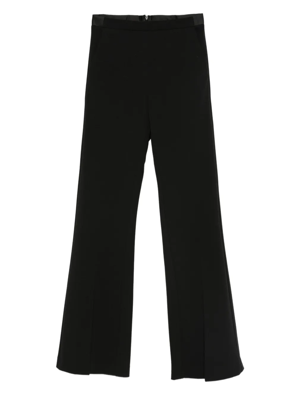 IMPERIAL flared-hem trousers | Black | Image 1