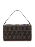 Fendi Pre-Owned 2000-2010 Zucca Canvas Push Lock Box handbag - Brown