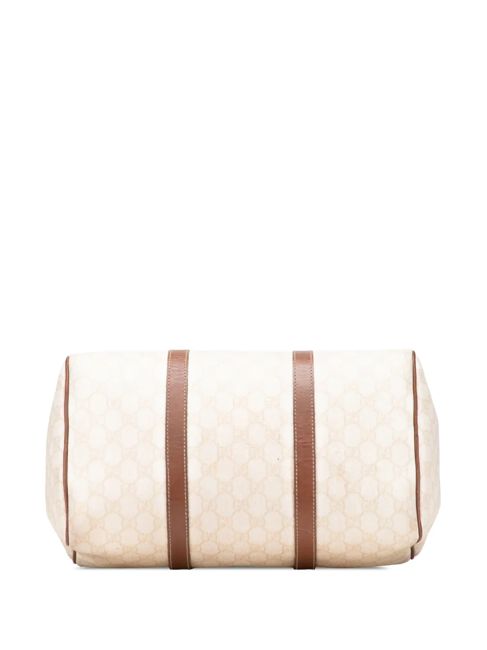 Pre-owned Gucci 2000-2015 Medium Gg Supreme Joy Boston Bag In Brown