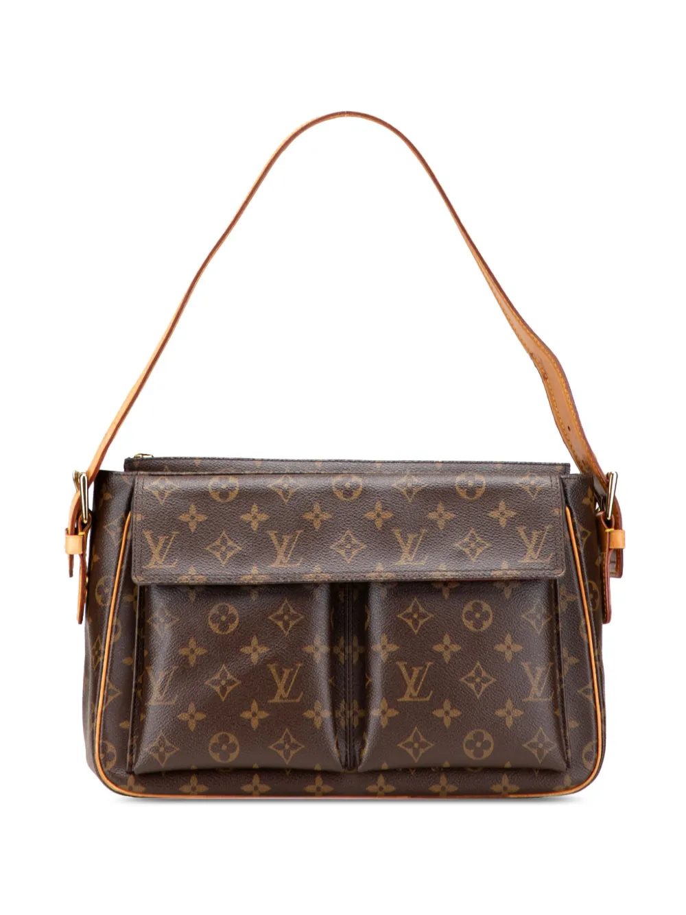 Louis Vuitton Pre-Owned 2003 モノグラム ヴィバシテ GM ショルダーバッグ - ブラウン Louis Vuitton Pre-Owned 2003 モノグラム ヴィバシテ GM ショルダーバッグ - ブラウン