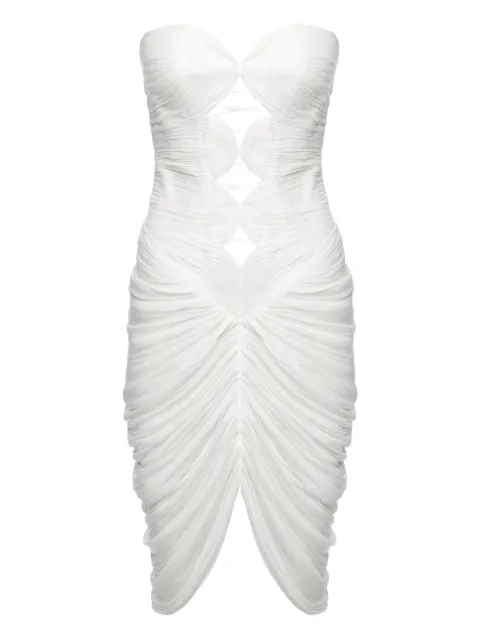 Ana Radu off-the-shoulder draped dress
