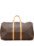 Louis Vuitton Pre-Owned 2001 Monogram Keepall 55 travel bag - Brown