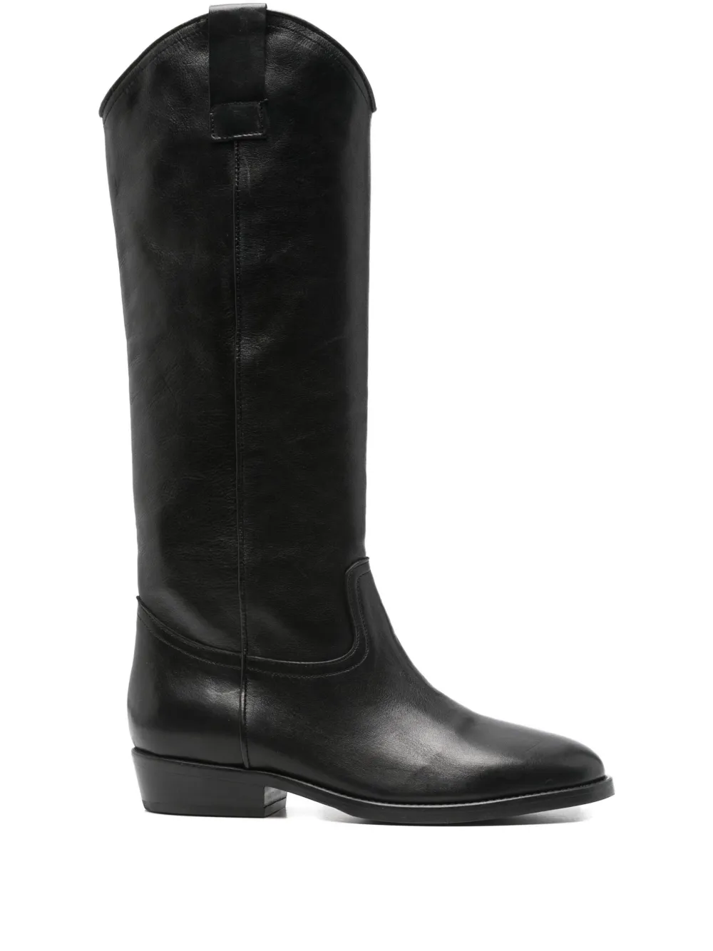 curiositè 30mm leather knee-high boots | Black | Image 1