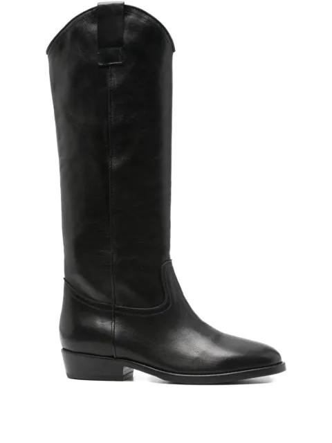 curiositè 30mm leather knee-high boots