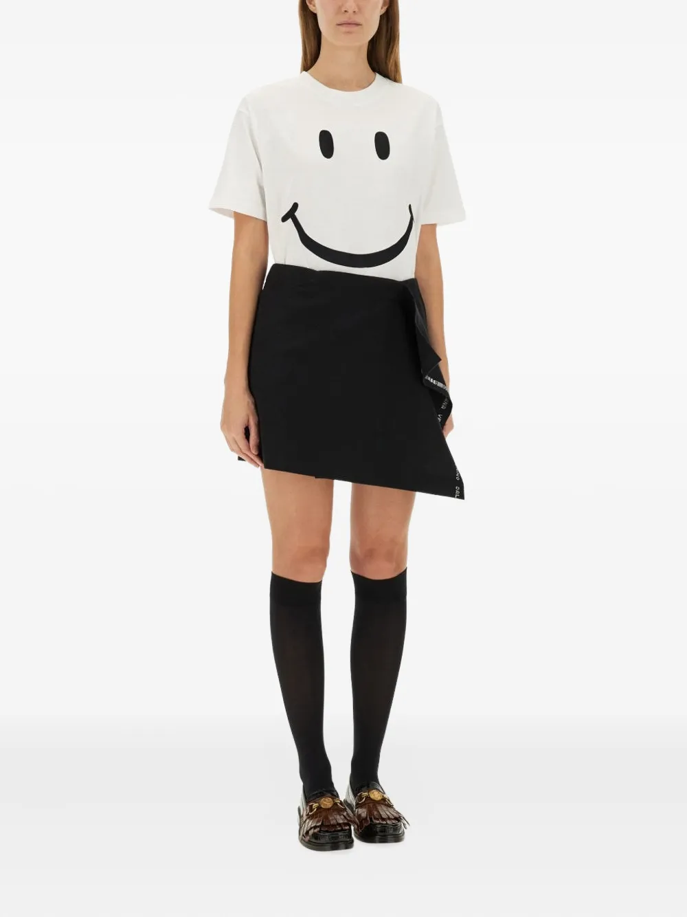 Moschino T-shirt met print Wit