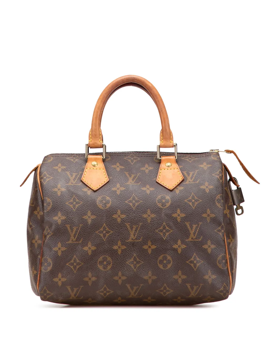 Louis Vuitton Pre-Owned 2001 モノグラム スピーディ 25 ボストンバッグ - ブラウン Louis Vuitton Pre-Owned 2001 モノグラム スピーディ 25 ボストンバッグ - ブラウン