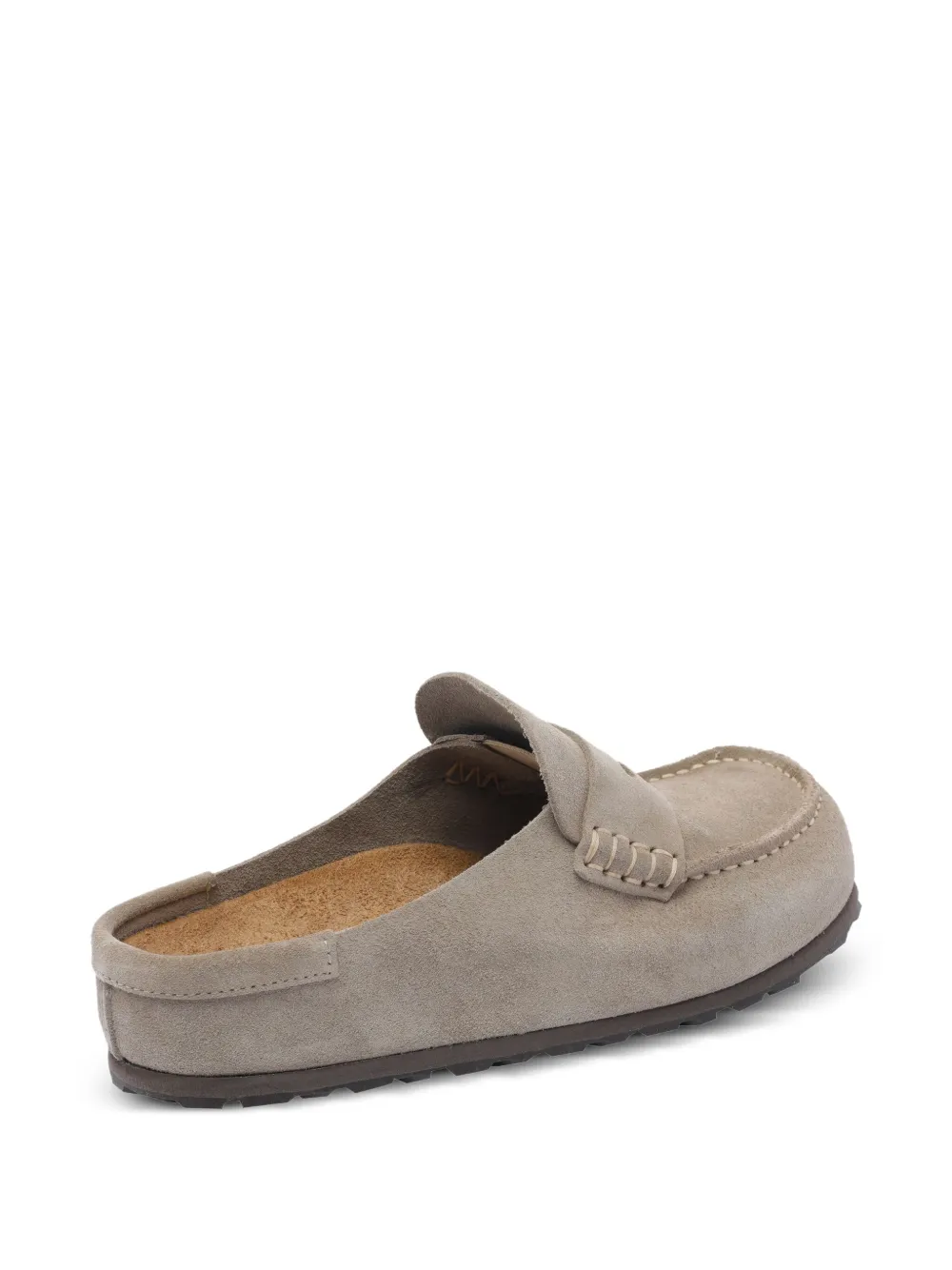 Birkenstock suede penny flat mules Brown