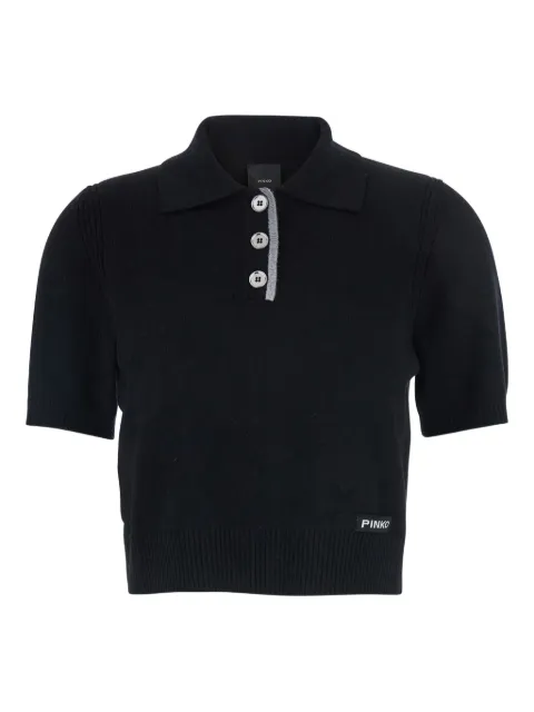 PINKO short-sleeve polo top