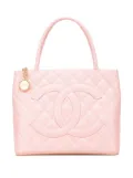 CHANEL Pre-Owned 2003-2004 Caviar Medallion tote bag - Pink