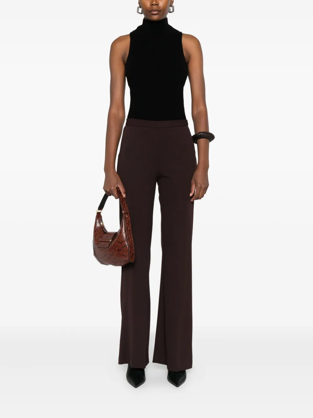 IMPERIAL flared welt-pocket trousers | Flared & Bell-Bottom Pants | Image 2