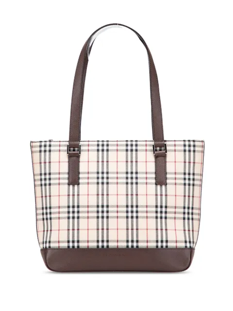 Burberry Pre-Owned tote de lonaHouse Check 2000-2017