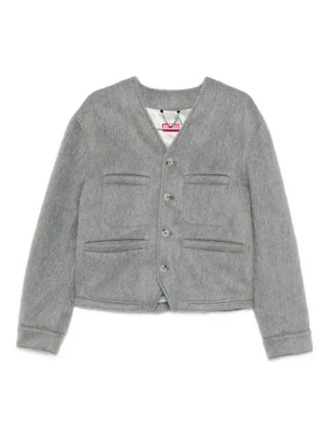 Kenzo buttoned patch-pocket jacket