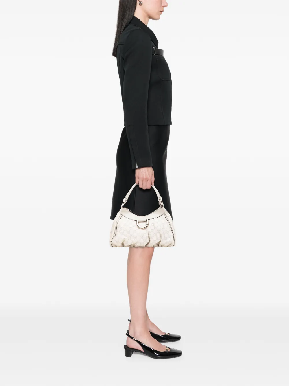 Gucci Pre-Owned 2000-2015 Guccissima Abbey D Ring handbag | Pre-Owned | Image 2