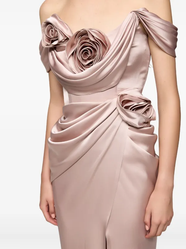 chinese dress ladies Light Show Blush Pink Embellished Cowl-Neck Mini Dress – Club L London main image 1