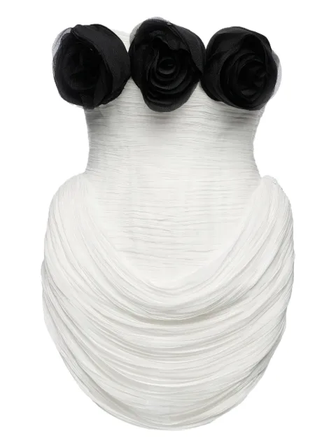 Ana Radu rose-embellishment maxi dress