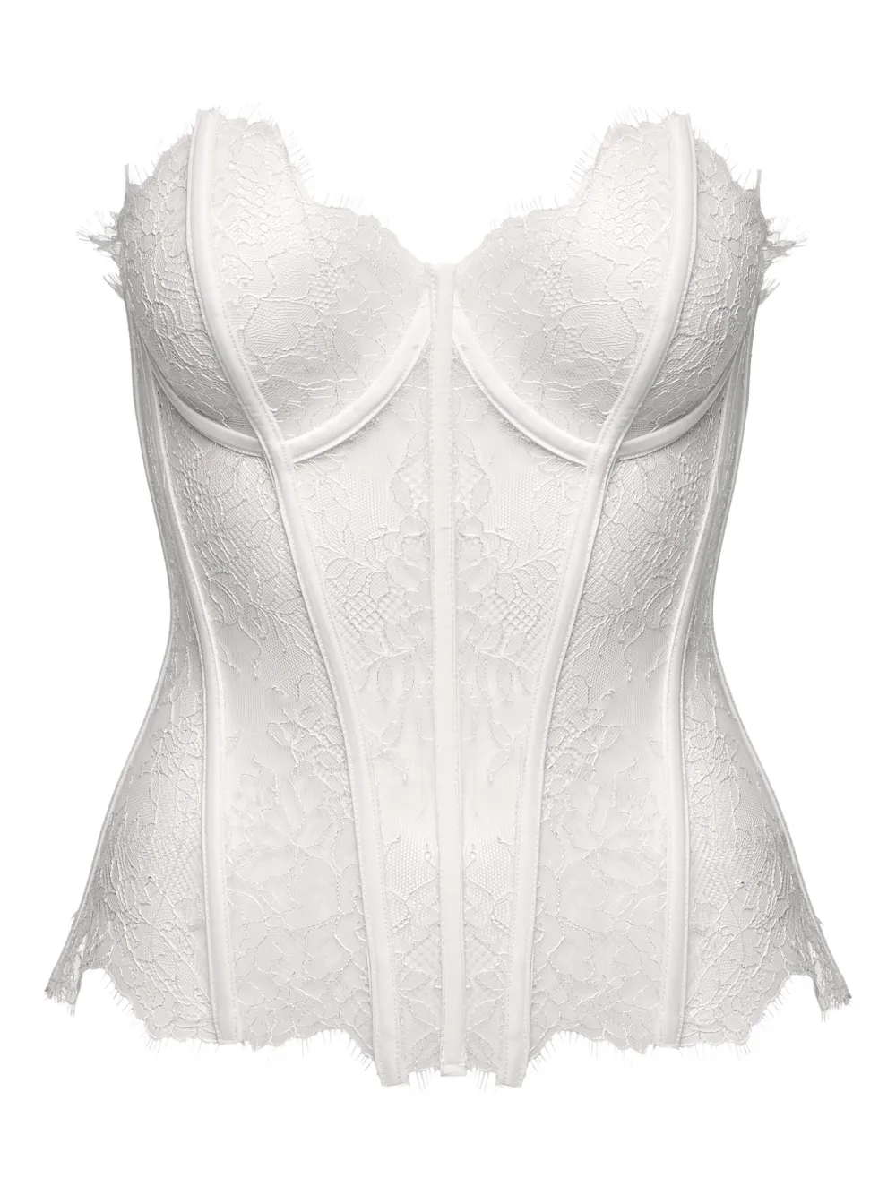 Ana Radu lace corset | White | Image 1
