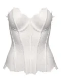Ana Radu lace corset - White