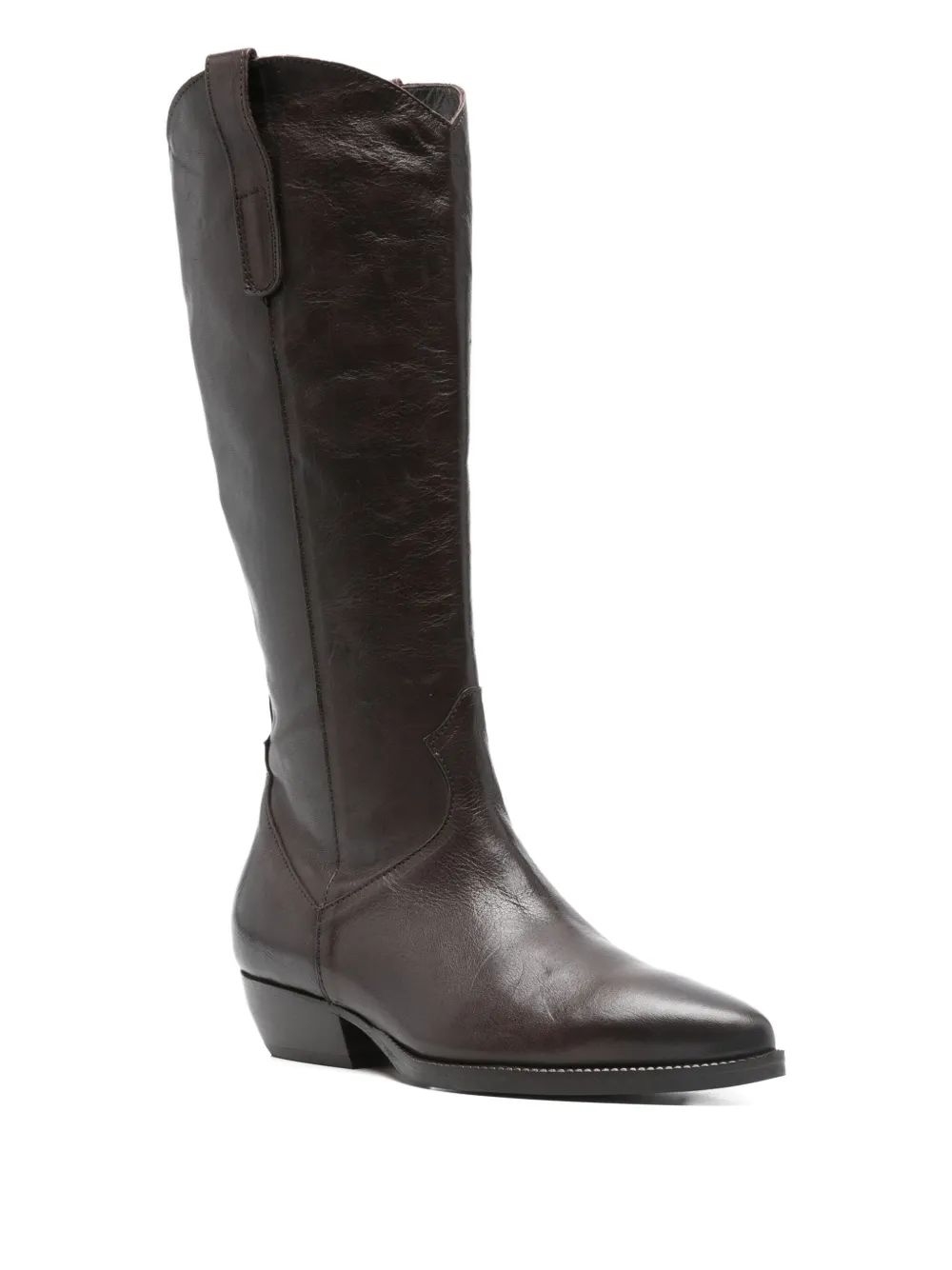 curiositè 35mm leather pointed-toe cowboy boots | Cowboy Boots | Image 2