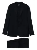 Zegna button patch-pocket suits - Blue