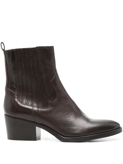 curiositè 55mm leather ankle boots