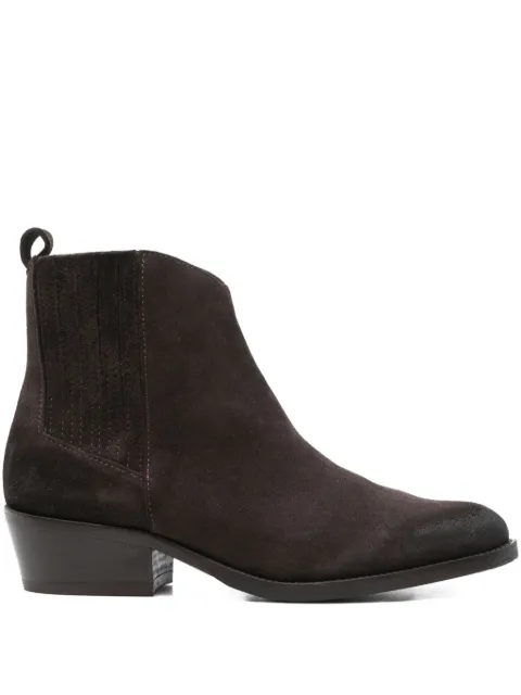 curiositè 40mm suede ankle boots