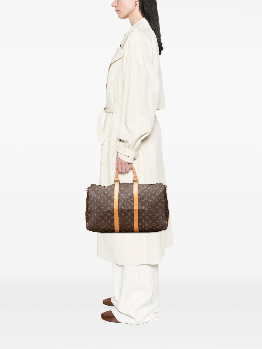 Louis Vuitton Pre-Owned 2001 Monogram Keepall 45 travel bag | Pre-Owned | Image 2