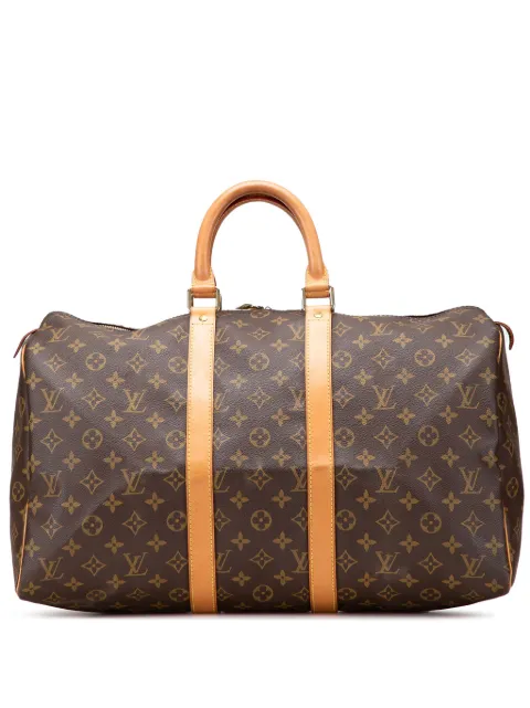 Louis Vuitton Pre-Owned 2001 Monogram Keepall 45 travel bag