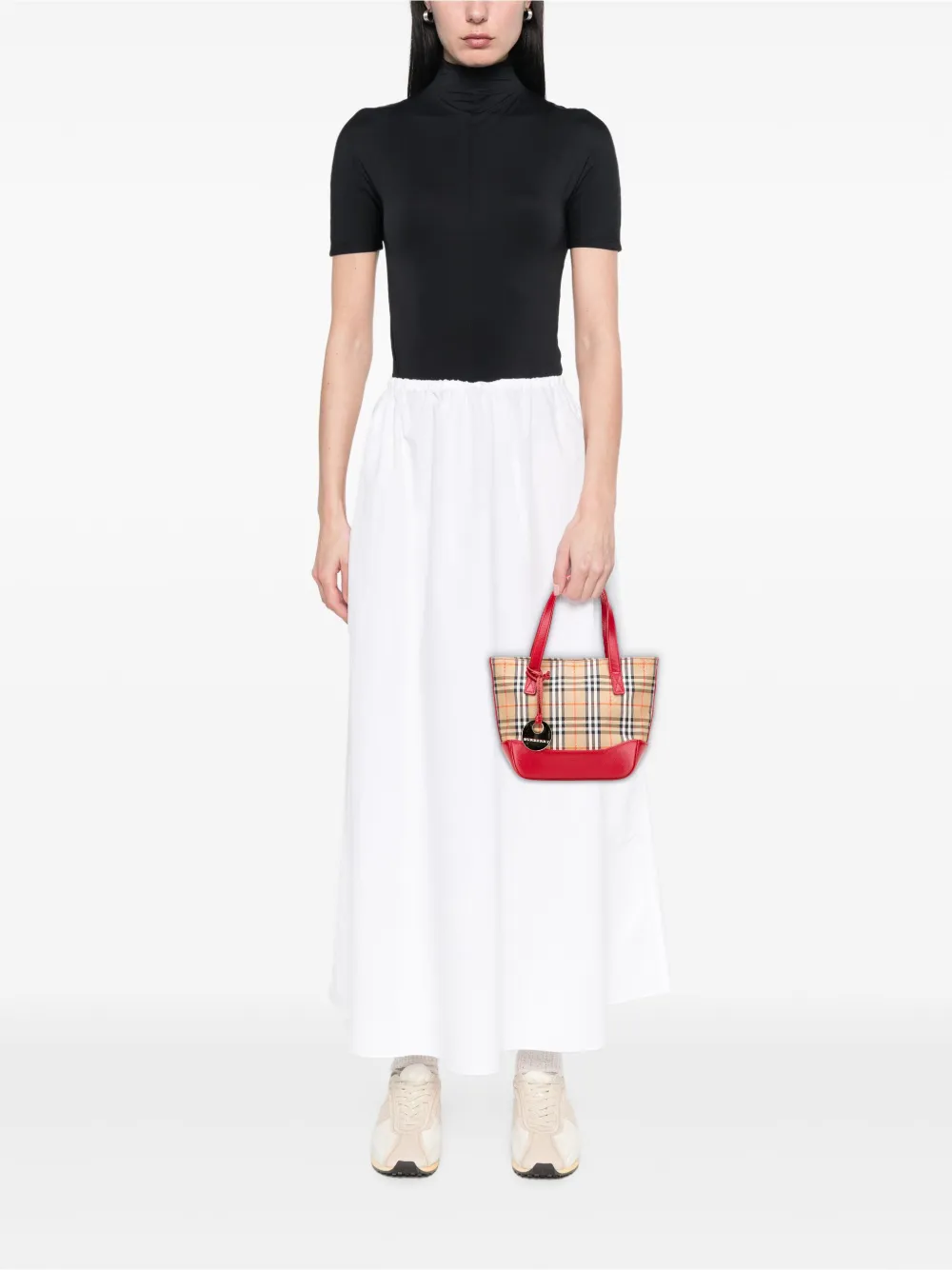 Burberry Pre-Owned 2000-2017 Haymarket Check Canvas handbag | Pre-Owned | Image 2