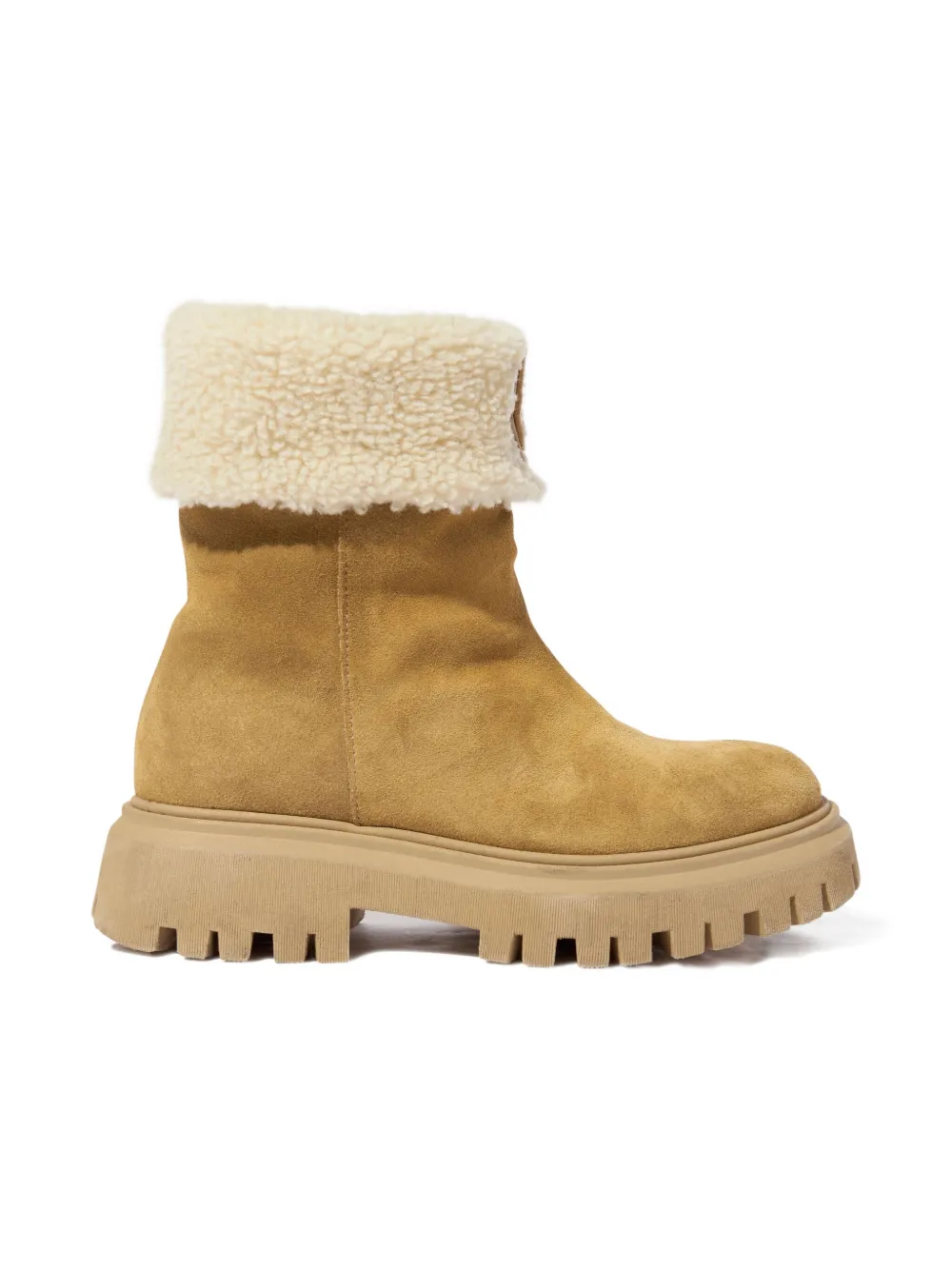 Moncler Enfant shearling-trimmed ankle boots | Teen Ankle Boots | Image 2