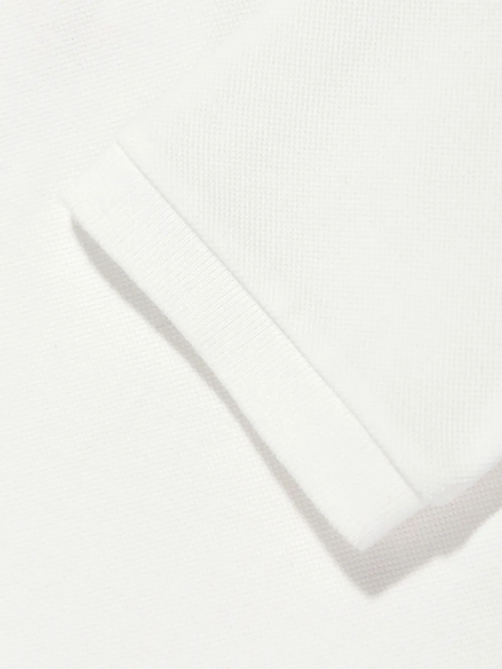 Moncler Enfant Poloshirt met opgestikte zak Wit