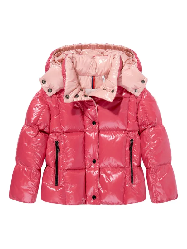 Moncler Enfant Parana Puffer Jacket Pink FARFETCH JO