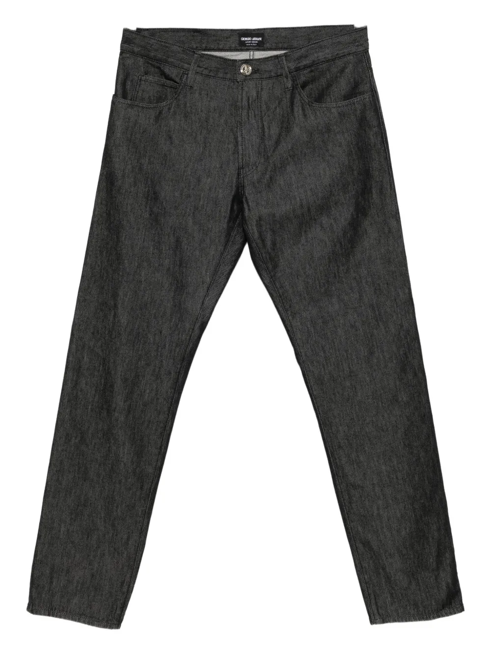 Giorgio Armani logo slim-fit jeans | Black | Image 1