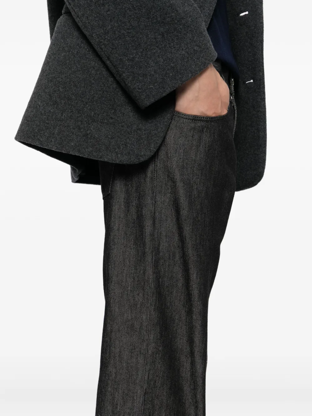 Giorgio Armani Jeans met logo Zwart