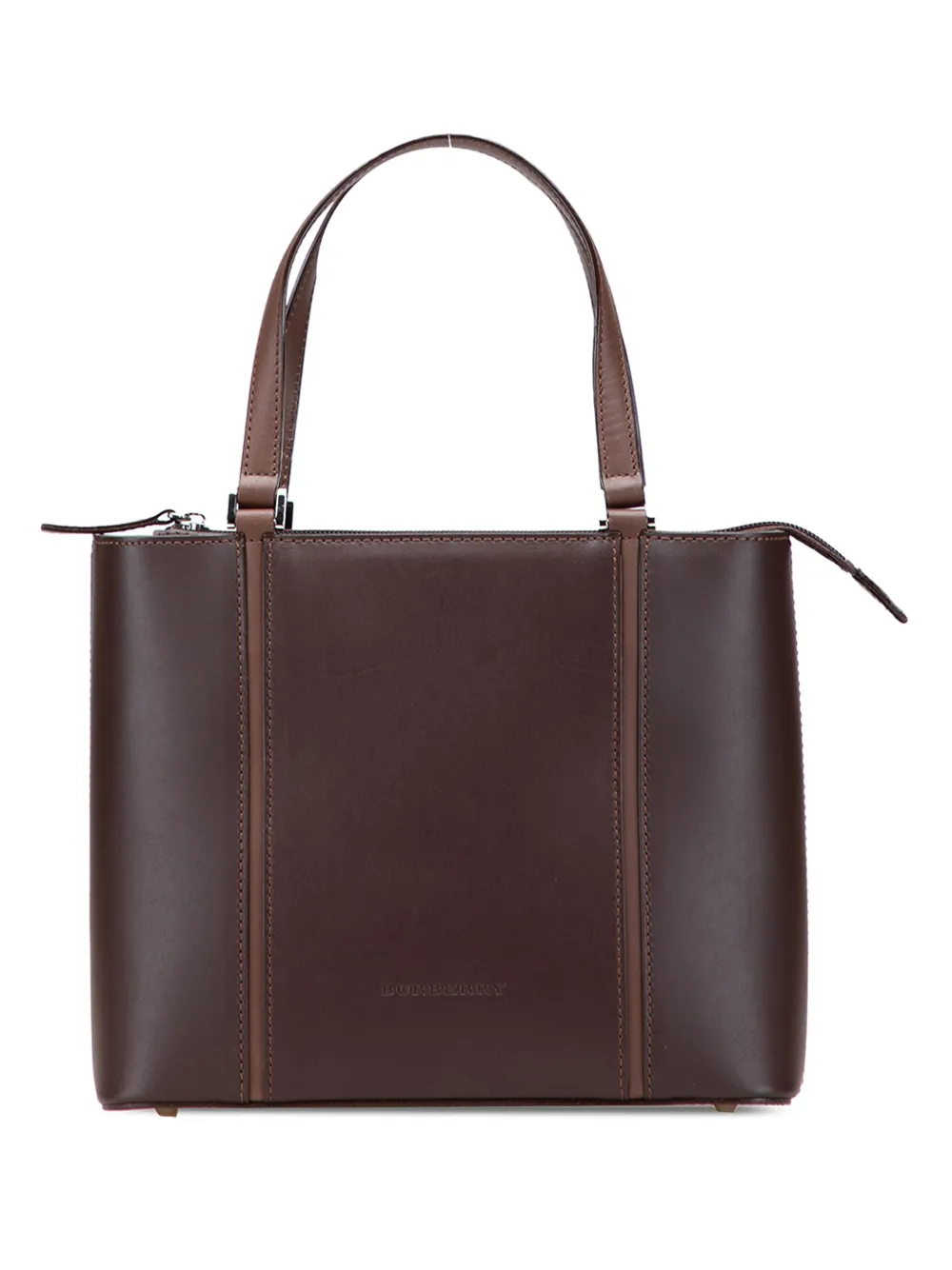 Burberry Pre-Owned 2000-2017 レザートートバッグ - ブラウン Burberry Pre-Owned 2000-2017 レザートートバッグ - ブラウン