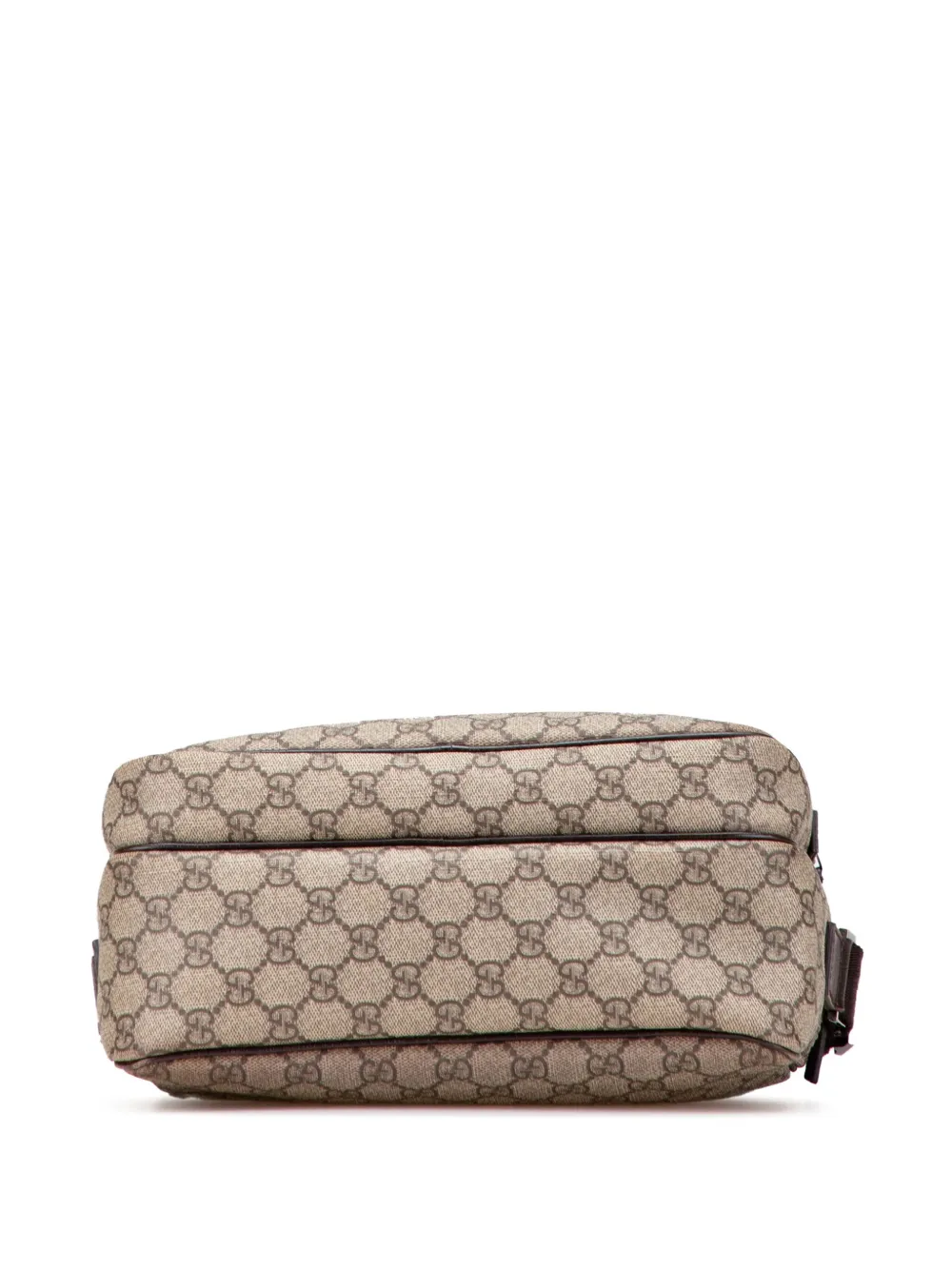 Pre-owned Gucci 2000-2015 Gg Supreme Crossbody Bag In Brown