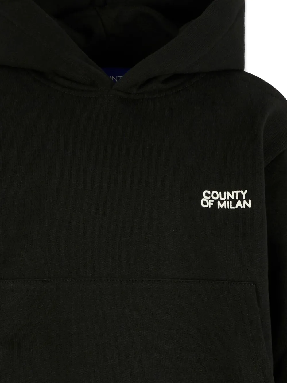 Marcelo Burlon County of Milan long-sleeves hoodie Zwart