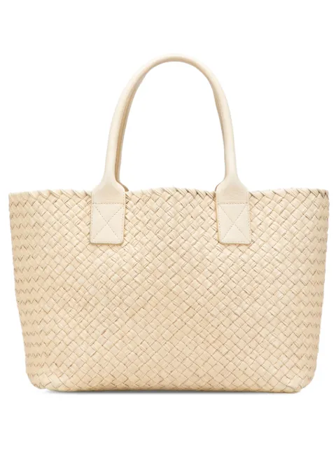 Bottega Veneta Pre-Owned 2007-2011 Small Lambskin Intreccio Cabat tote bag