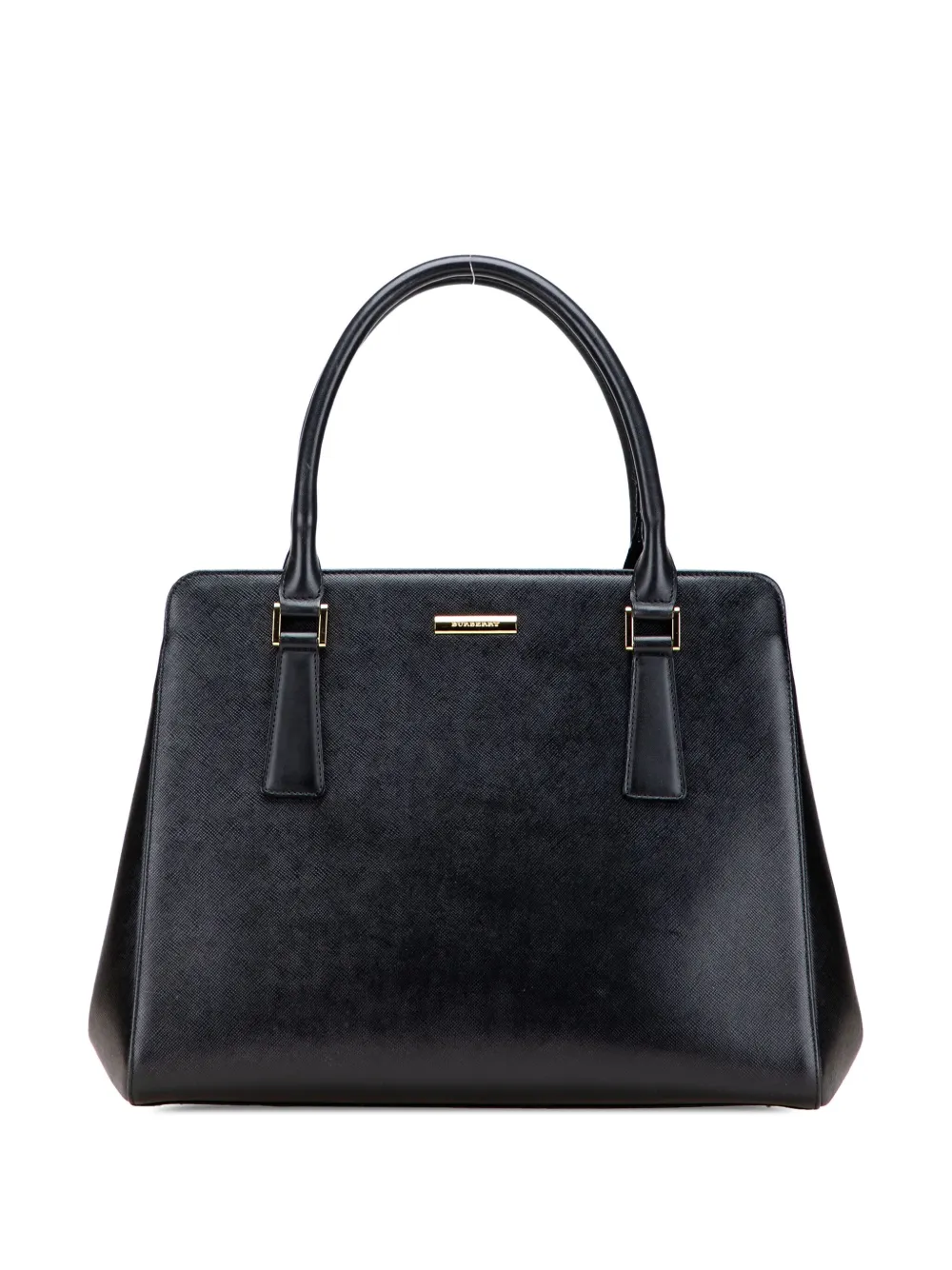 Burberry Pre-Owned 2000-2017 レザートートバッグ - ブラック Burberry Pre-Owned 2000-2017 レザートートバッグ - ブラック