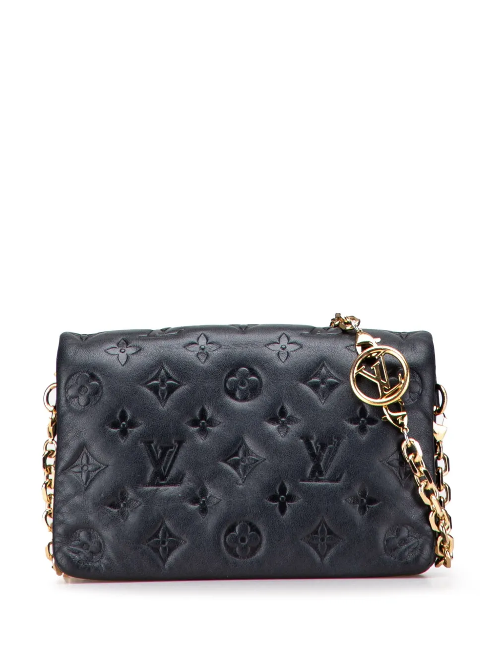 Louis Vuitton Pre-Owned 2021-2025 モノグラム エンボス ポシェット クーサン ショルダーバッグ - Louis Vuitton Pre-Owned 2021-2025 モノグラム エンボス ポシェット クーサン ショルダーバッグ -